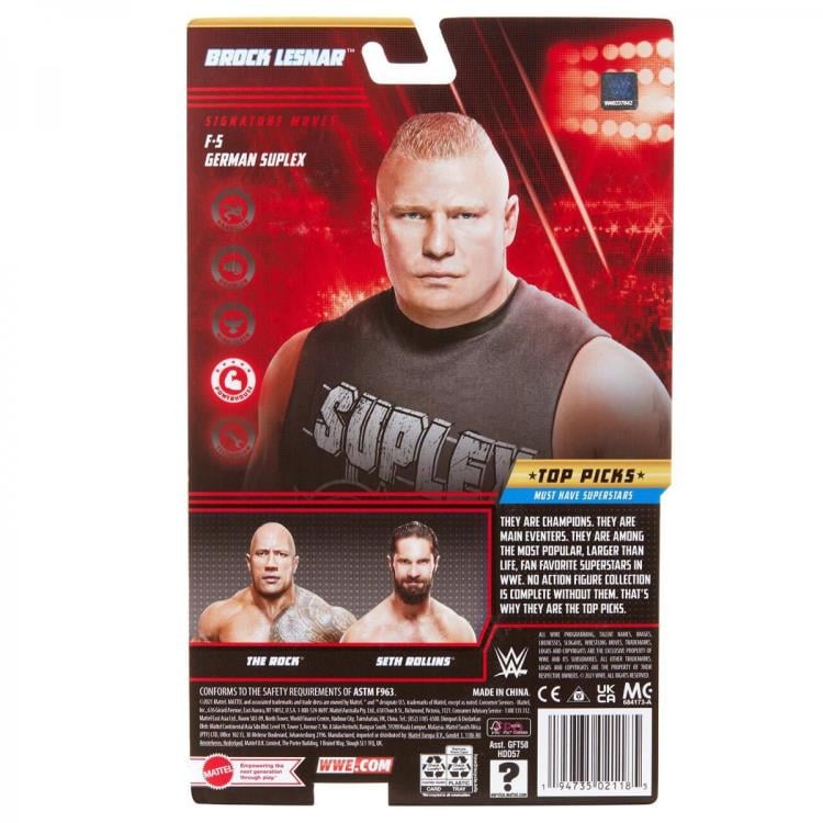 WWE Basic Top Picks 2022 Wave 3 Set of 3 Figures Gallery Image 20