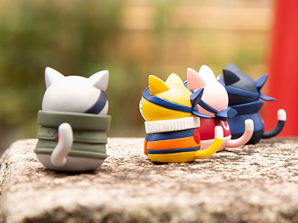 Naruto Nyaruto! Mega Cat Project Cats of Konoha Box of 8 Figures Gallery Image 8