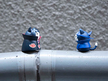Naruto Nyaruto! Mega Cat Project Cats of Konoha Box of 8 Figures Gallery Image 15