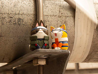 Naruto Nyaruto! Mega Cat Project Cats of Konoha Box of 8 Figures Gallery Image 13