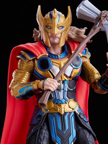 Thor: Love and Thunder Marvel Legends Thor Action Figure (Marvel's Korg BAF) Gallery Image 2