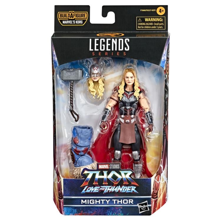 Thor: Love and Thunder Marvel Legends The Mighty Thor Action Figure (Marvel's Korg BAF) Gallery Image 10