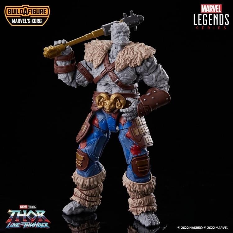Thor: Love and Thunder Marvel Legends King Valkyrie Action Figure (Marvel's Korg BAF) Gallery Image 11