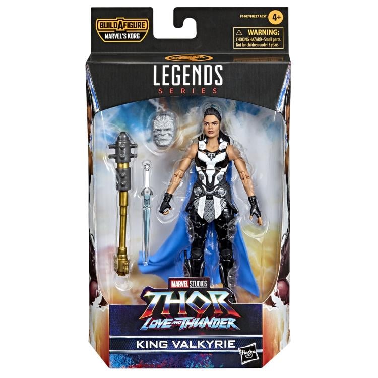 Thor: Love and Thunder Marvel Legends King Valkyrie Action Figure (Marvel's Korg BAF) Gallery Image 9