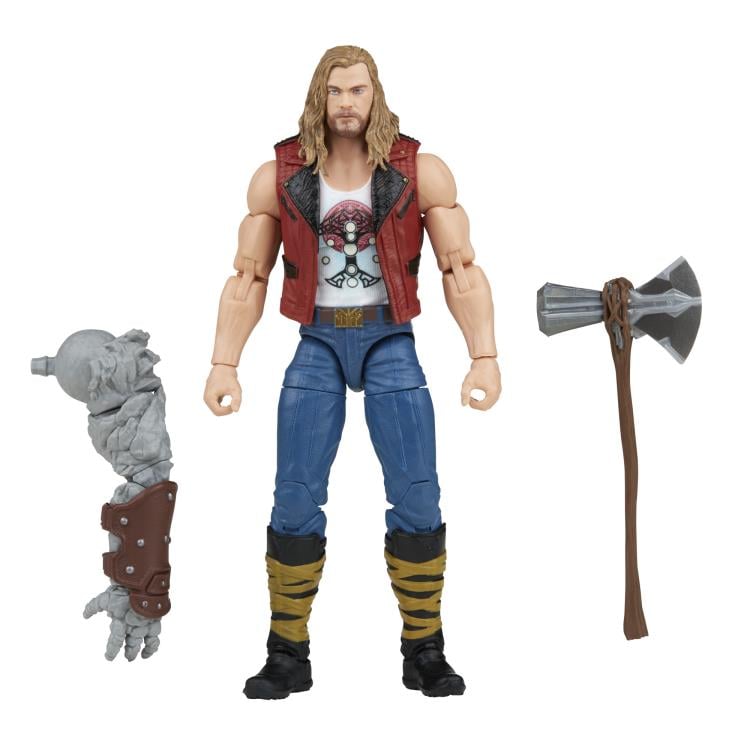 Thor: Love and Thunder Marvel Legends Ravager Thor Action Figure (Marvel's Korg BAF) Gallery Image 7