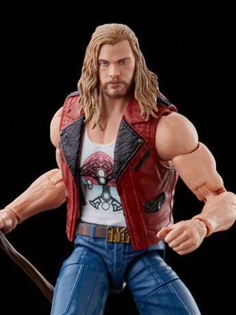 Thor: Love and Thunder Marvel Legends Ravager Thor Action Figure (Marvel's Korg BAF) Gallery Image 2