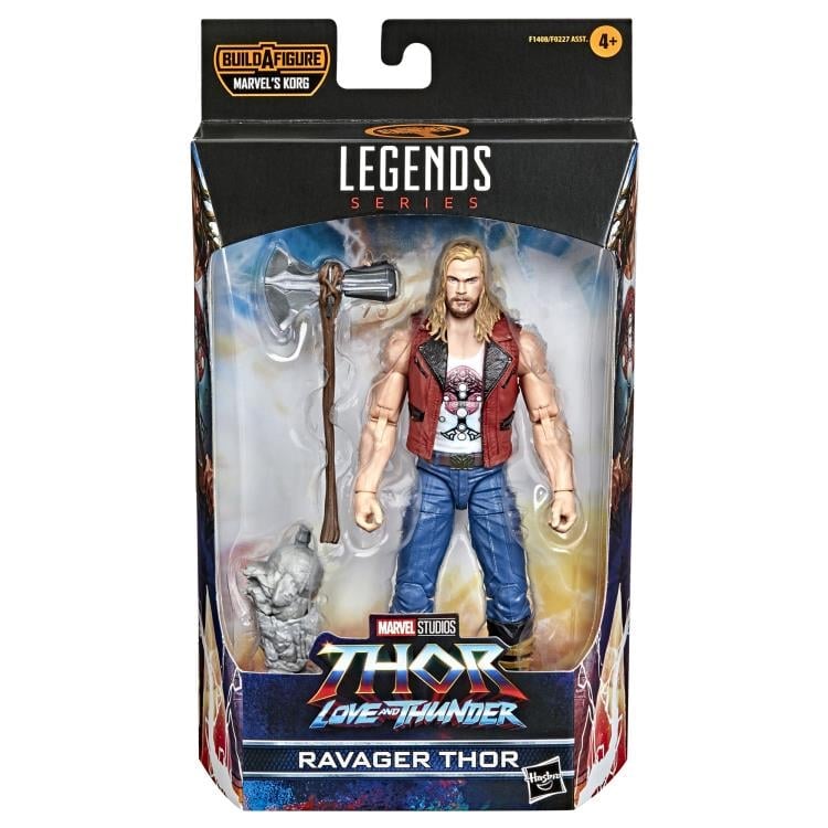 Thor: Love and Thunder Marvel Legends Ravager Thor Action Figure (Marvel's Korg BAF) Gallery Image 8
