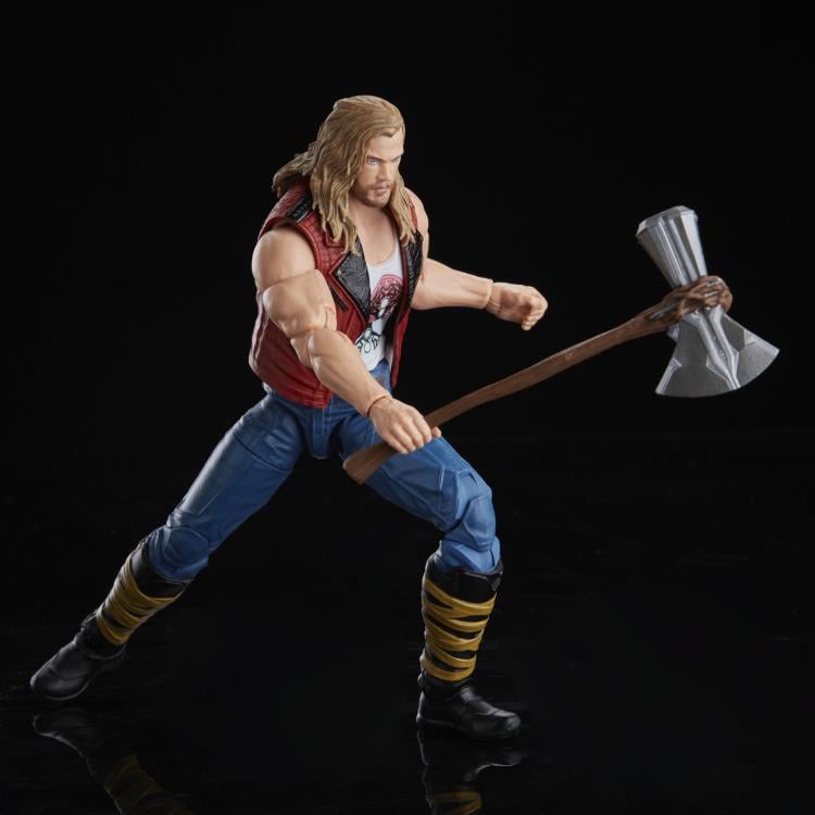 Thor: Love and Thunder Marvel Legends Ravager Thor Action Figure (Marvel's Korg BAF) Gallery Image 5
