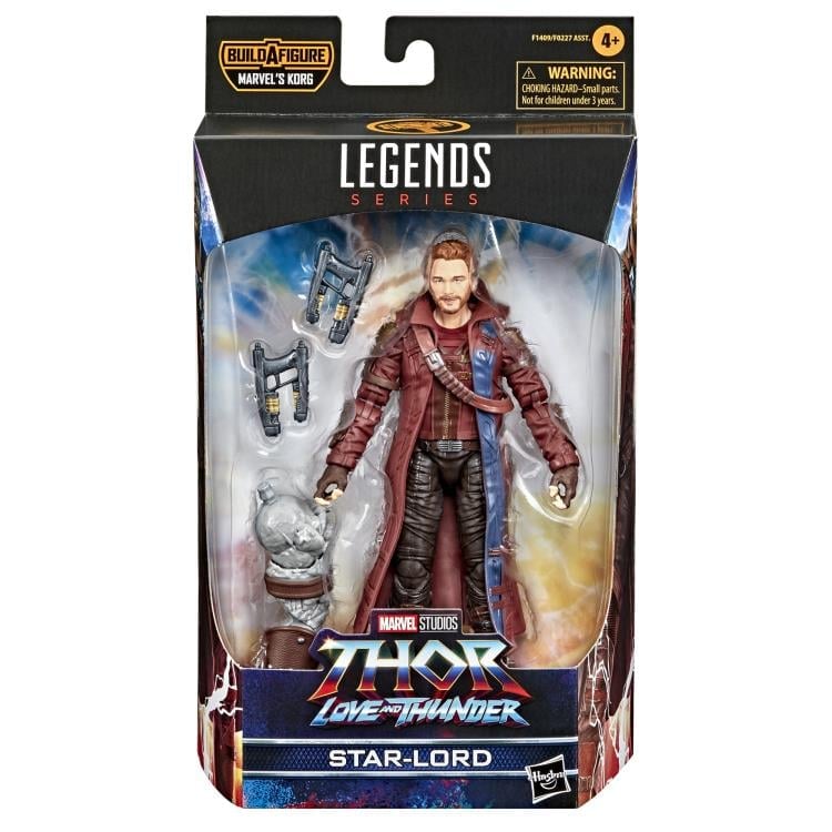 Thor: Love and Thunder Marvel Legends Star-Lord Action Figure (Marvel's Korg BAF) Gallery Image 8