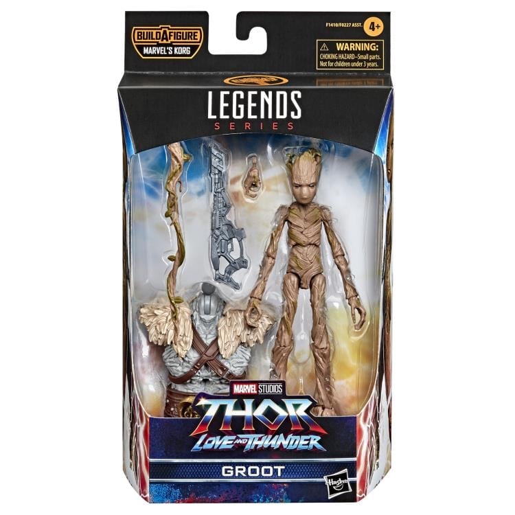 Thor: Love and Thunder Marvel Legends Groot Action Figure (Marvel's Korg BAF) Gallery Image 9