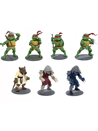 Teenage Mutant Ninja Turtles D-Formz Box of 12 Figures Gallery Image 2