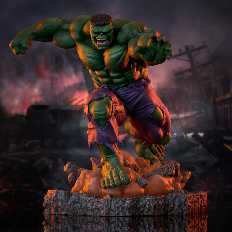 Marvel Gallery Immortal Hulk Figure Diorama Gallery Image 3