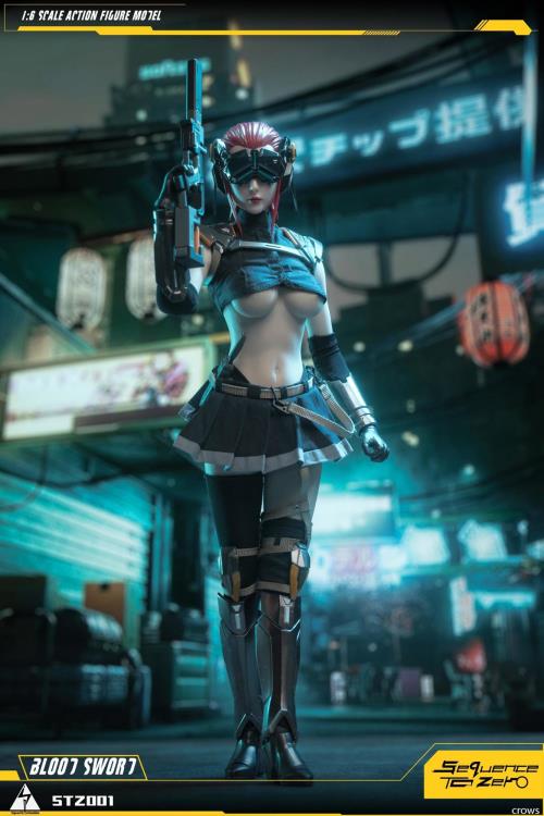 Bionic Special Action Team No.001 Blood Red Blade 1/6 Scale Figure Gallery Image 4