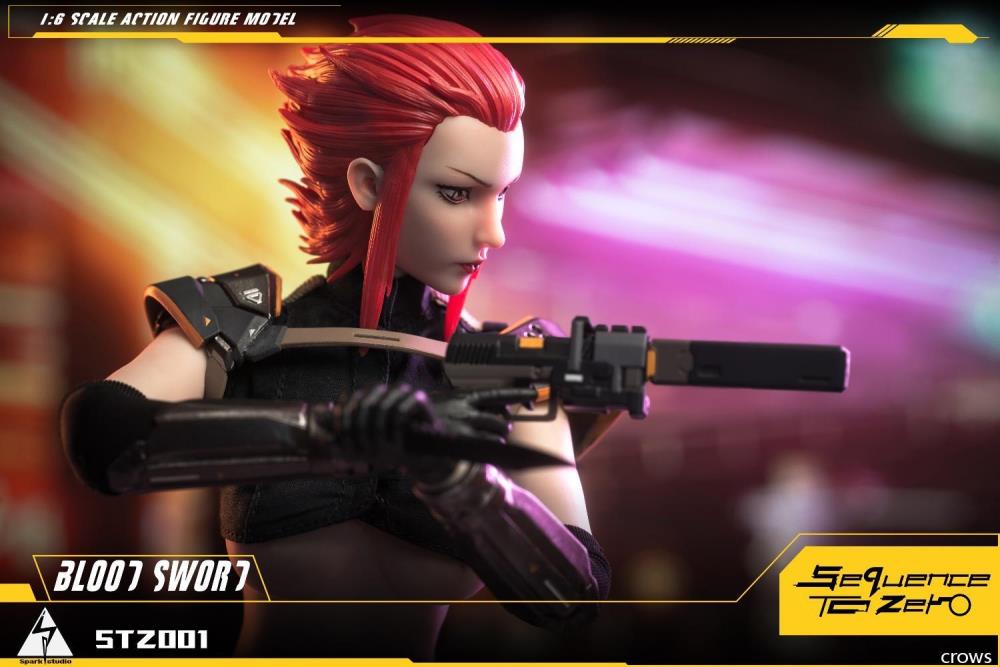 Bionic Special Action Team No.001 Blood Red Blade 1/6 Scale Figure Gallery Image 7