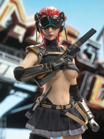 Bionic Special Action Team No.001 Blood Red Blade 1/6 Scale Figure Gallery Image 2