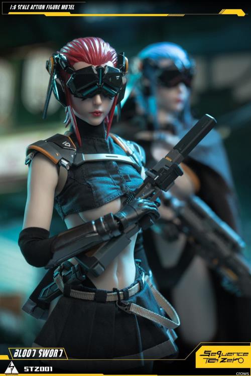 Bionic Special Action Team No.001 Blood Red Blade 1/6 Scale Figure Gallery Image 6