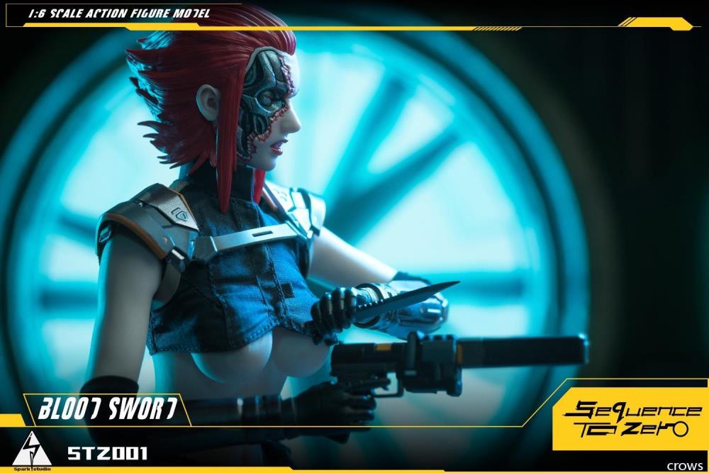 Bionic Special Action Team No.001 Blood Red Blade 1/6 Scale Figure Gallery Image 11