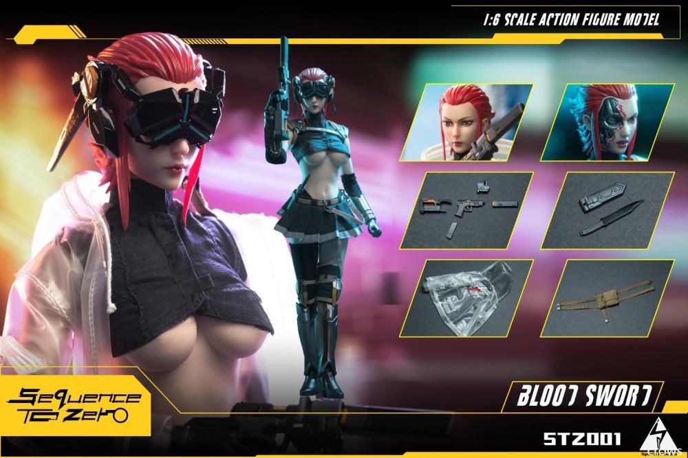 Bionic Special Action Team No.001 Blood Red Blade 1/6 Scale Figure Gallery Image 17