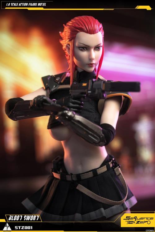 Bionic Special Action Team No.001 Blood Red Blade 1/6 Scale Figure Gallery Image 5