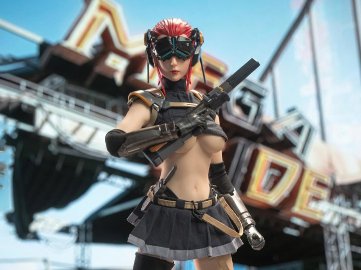 Bionic Special Action Team No.001 Blood Red Blade 1/6 Scale Figure Gallery Image 1