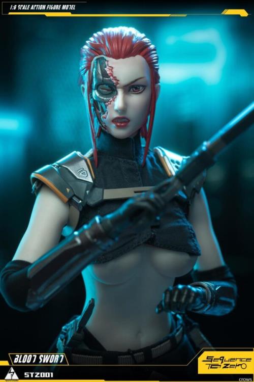 Bionic Special Action Team No.001 Blood Red Blade 1/6 Scale Figure Gallery Image 12