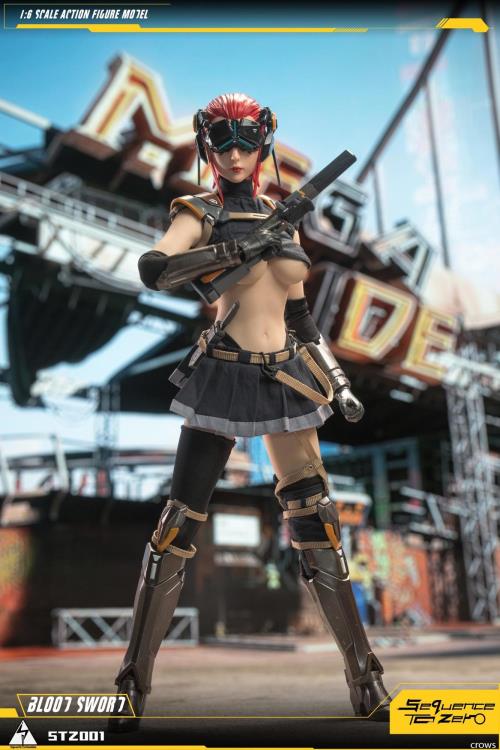 Bionic Special Action Team No.001 Blood Red Blade 1/6 Scale Figure Gallery Image 3