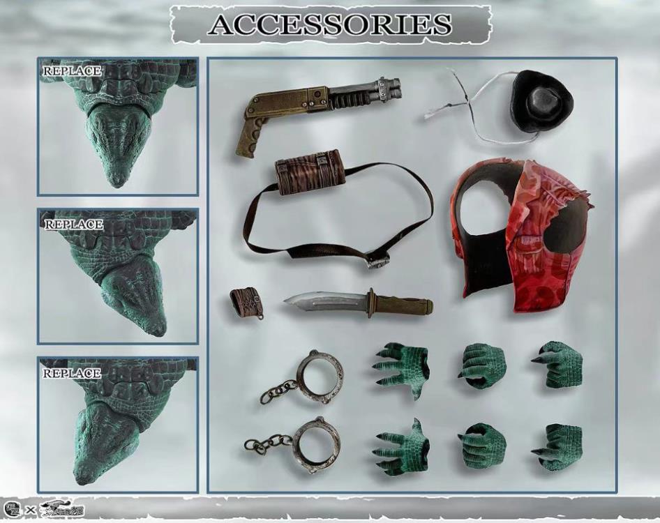 FuRay Planet Wilderness Hunter Crocker BBTS Exclusive 1/12 Scale Figure Gallery Image 10