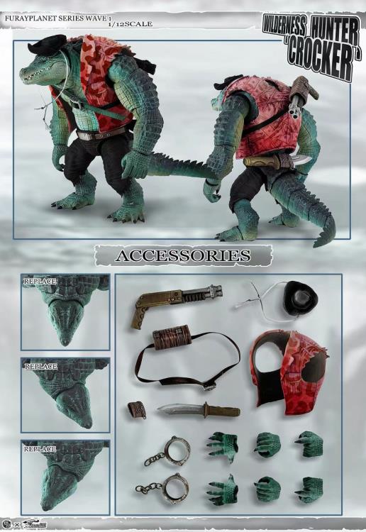 FuRay Planet Wilderness Hunter Crocker BBTS Exclusive 1/12 Scale