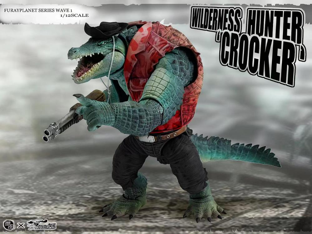 FuRay Planet Wilderness Hunter Crocker BBTS Exclusive 1/12 Scale Figure Gallery Image 6