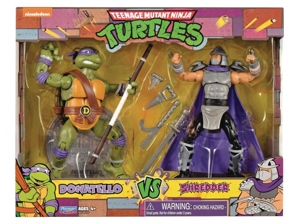 Teenage Mutant Ninja Turtles Classic Donatello Vs. Shredder Two-Pack Gallery Image 6