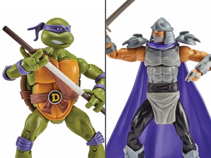 Teenage Mutant Ninja Turtles Classic Donatello Vs. Shredder Two-Pack Gallery Image 1