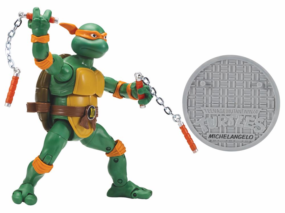 Teenage Mutant Ninja Turtles Classic Michelangelo Vs. Bebop Two-Pack Gallery Image 3