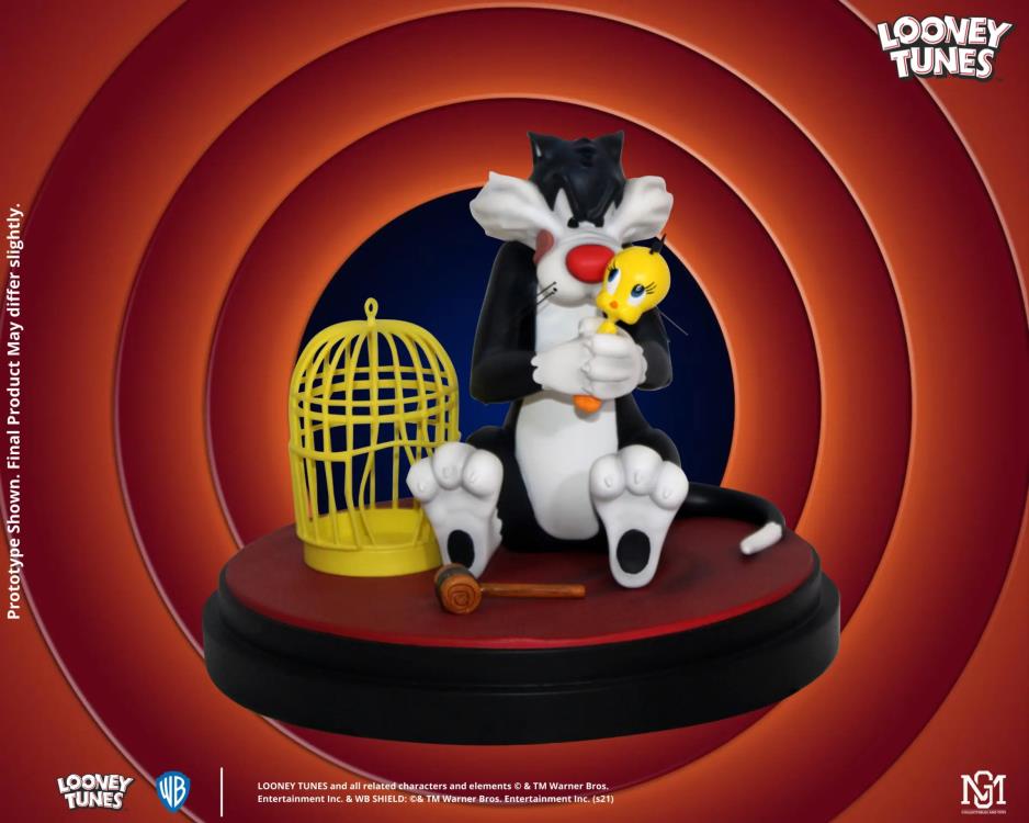 Looney Tunes Tweety Bird & Sylvester 1/6 Scale Limited Edition Diorama Gallery Image 3