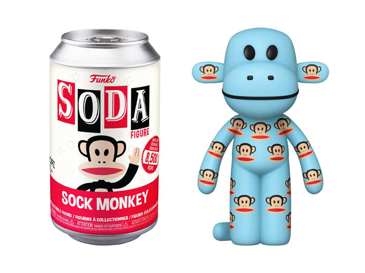 Paul Frank Vinyl Soda Sock Monkey Limited Edition Figure Gallery Image 1