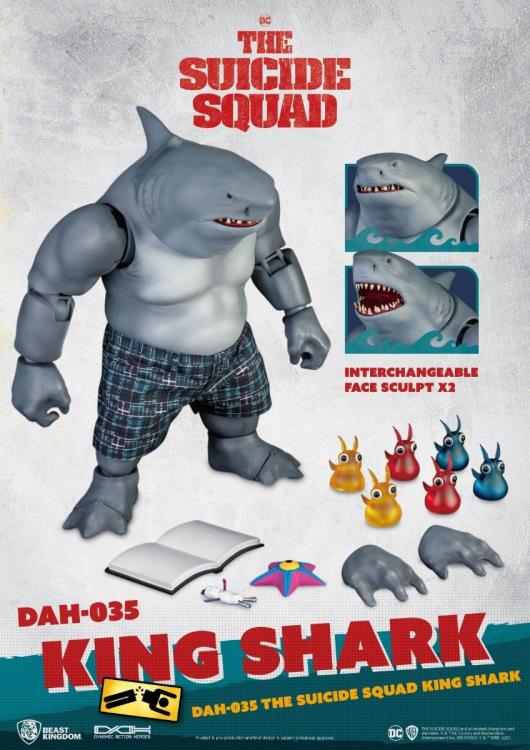 The Suicide Squad Dynamic 8ction Heroes DAH-035 King Shark Nanaue Gallery Image 9