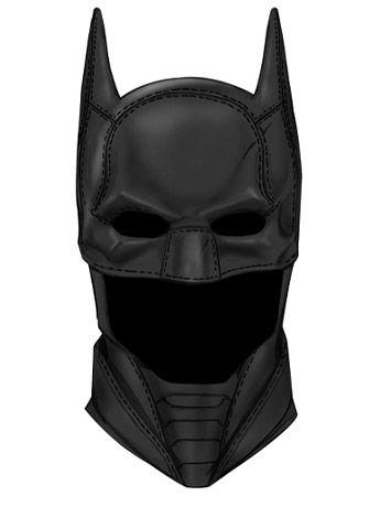 The Batman Overhead Adult Latex Mask Gallery Image 2