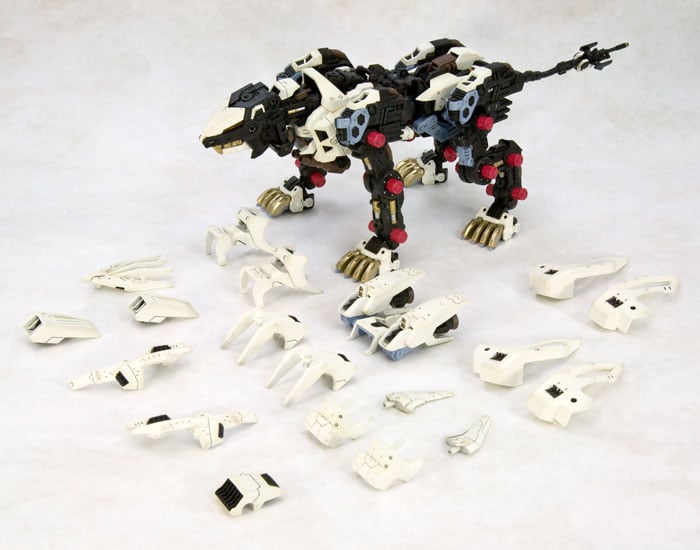 Zoids Highend Master Model RZ-041 Liger Zero (Marking Plus Ver.) 1/72 Scale Model Kit Gallery Image 11