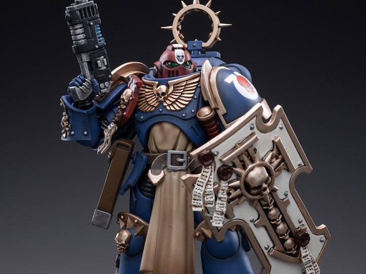 Warhammer 40K Ultramarines Bladeguard Veterans Brother Sergeant Proximo 1/18 Scale Figure Gallery Image 1