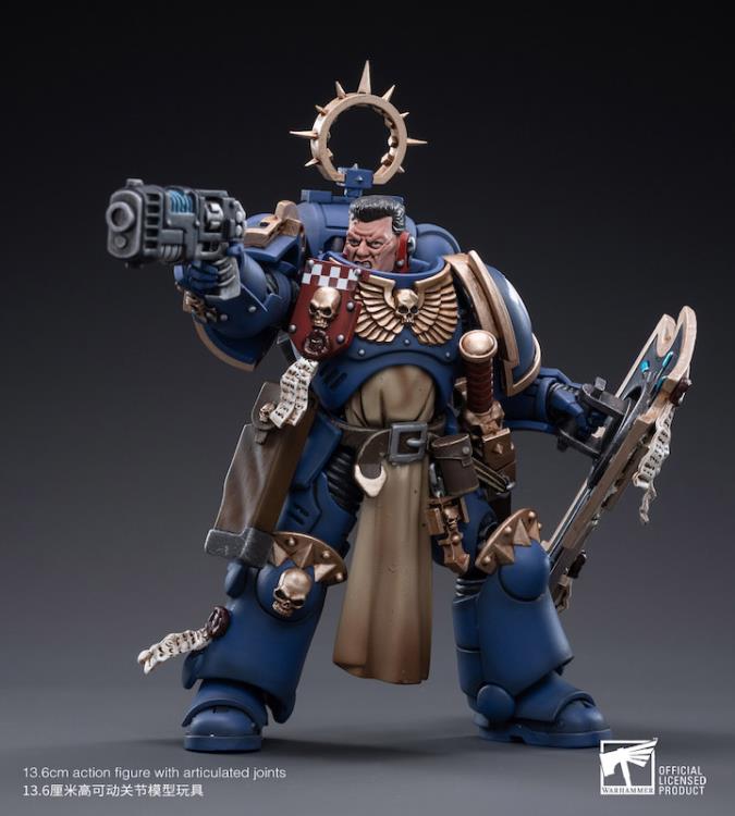 Warhammer 40K Ultramarines Bladeguard Veterans Brother Sergeant Proximo 1/18 Scale Figure Gallery Image 6
