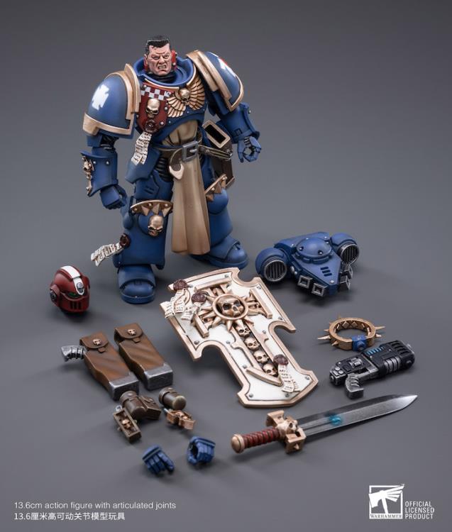 Warhammer 40K Ultramarines Bladeguard Veterans Brother Sergeant Proximo 1/18 Scale Figure Gallery Image 7