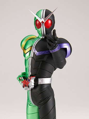 Kamen Rider W Hero's Brave Statue Kamen Rider Cyclone Joker (Ver.A) Gallery Image 2
