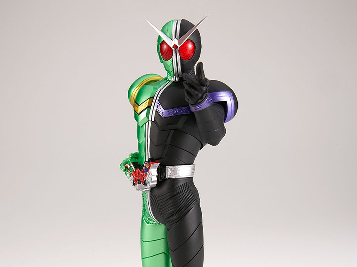 Kamen Rider W Hero's Brave Statue Kamen Rider Cyclone Joker (Ver.A) Gallery Image 1