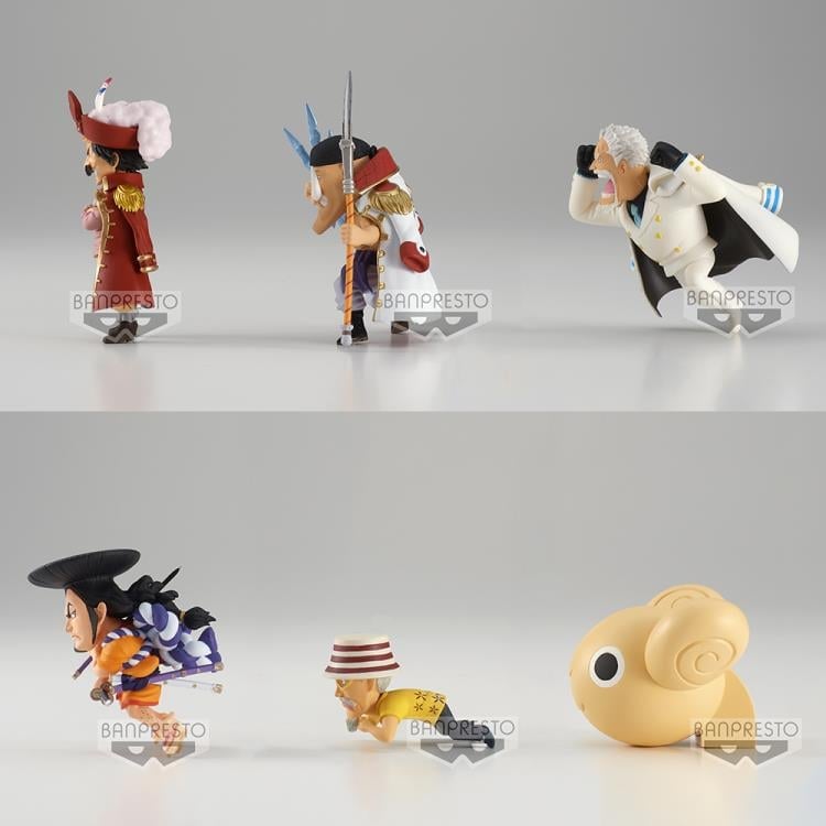 One Piece World Collectable Figure The Great Pirates 100 Landscapes Vol.10 Set of 6 Figures Gallery Image 3