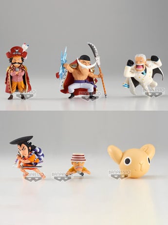 One Piece World Collectable Figure The Great Pirates 100 Landscapes Vol.10 Set of 6 Figures Gallery Image 2