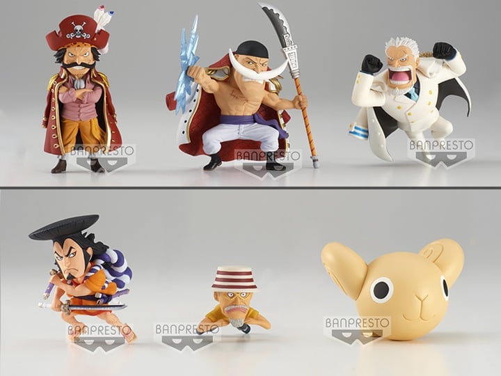 One Piece World Collectable Figure The Great Pirates 100 Landscapes Vol.10 Set of 6 Figures Gallery Image 1