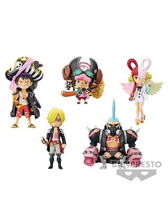 One Piece Film Red World Collectable Figure Vol. 1 Set of 5 Figures Gallery Image 2