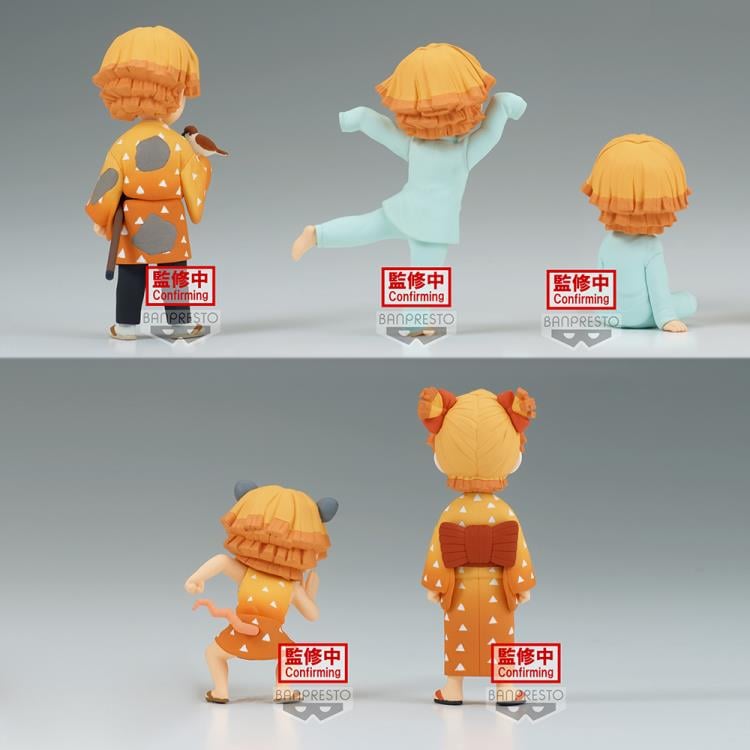 Demon Slayer: Kimetsu No Yaiba World Collectable Figure Zenitsu Agatsuma Collection Set of 5 Figures Gallery Image 5