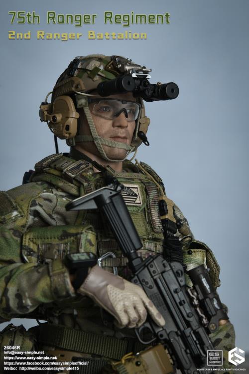 75th Ranger Regiment 2nd Ranger Battalion 1/6 Scale Figure (26046R)