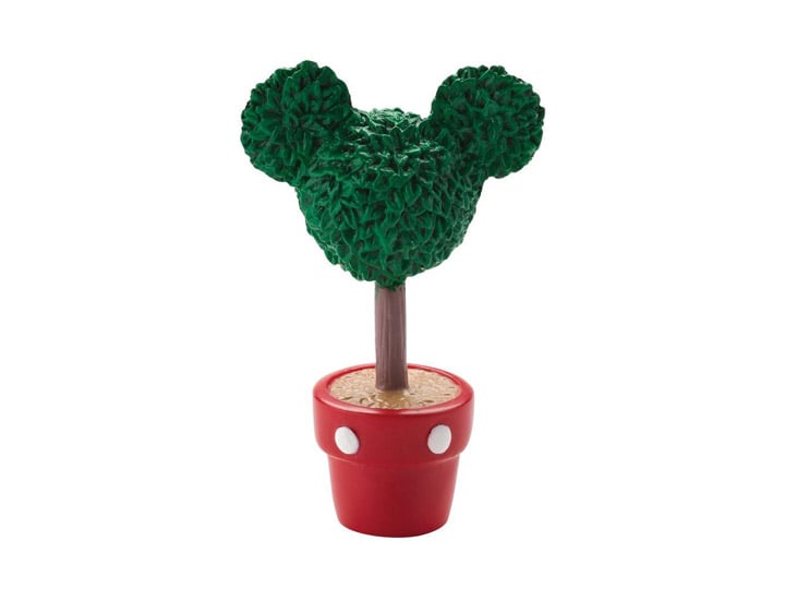 Disney Village Mickey Topiary Figurine Gallery Image 1