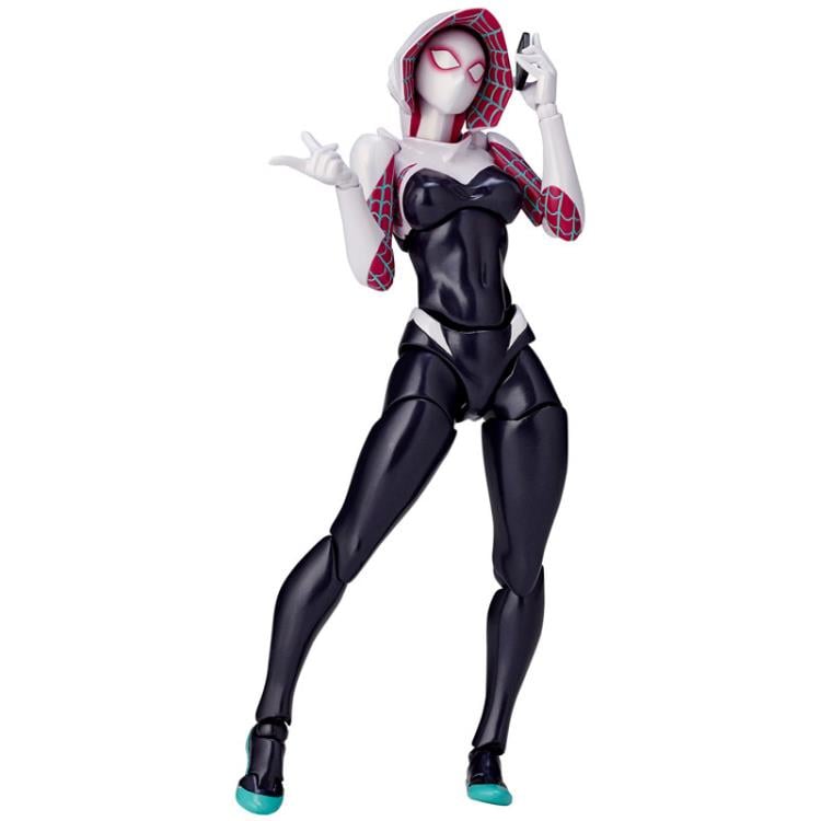 Marvel Amazing Yamaguchi Revoltech No.004 Spider-Gwen Action Figure (Reissue) Gallery Image 4